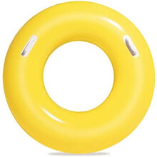 Bestway Swim Ring for Kids, 91 cm, Blue Pink Yellow, Inflatable Pool Float Toy, Safe Swimming Aid