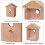 Nest for Birds Breeding House Convenient Suction Cup Attract 4
