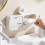 (Single Grid, Cream) No-Drill Suction Cup Wall Mounted Soaps Dish Quick Drain Design, Extends  Lifespan. Bathroom Accessories 3