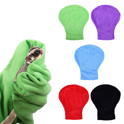 Bird Gloves Anti-bite Parrot Training Chewing Protective-Blue 2