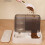 Cat Feeder + Waterer Cat Food Container Bowl and-White 6