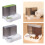 Cat Feeder + Waterer Cat Food Container Bowl and-White 3