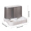 Cat Feeder + Waterer Cat Food Container Bowl and-White 4