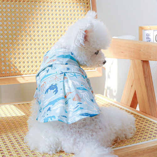 Petits chiens T-Shirt chiots chemise décontractée à deux-M 2