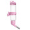 Pet Drinking Bottle Plastic Water Drinking Bowl for-pink L 1