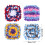 Hondensnuffelmat Interactieve puzzelvoeders-blauw wit grijs 3