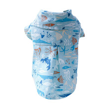 Hond Shirt Pullover Rolkraag T-shirt Hondenkostuum Zomer Print-S