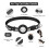 Reflective Pet Collar with Waterproof Tracker-Holder-Black 4