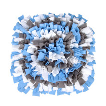 Hondensnuffelmat Interactieve puzzelvoeders-blauw wit grijs