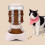 Dog Water Dispenser Dog Automatic-Dark Brown water feeder 7