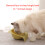 Cat Food Bowls 15Tilted Elevated- Cat Bowl for Small-Dark blue 5