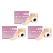 (3pcs) Collagen Scar Tape For Face, Losveo Silicone Scar Sheets For Face Wrinkles, Anti-Aging 4x150cm Roll