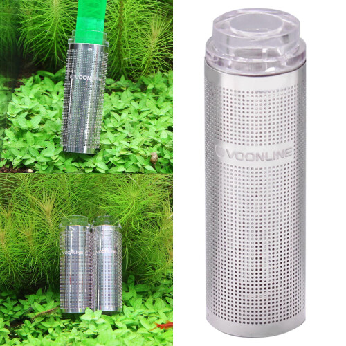 Aquariums Filter Stainless Steel Mini Mesh Guard Fish-16MM 2