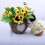 Rabbit Harness Soft Guinea-Pig Walking Lead-yellow pineapple L 7