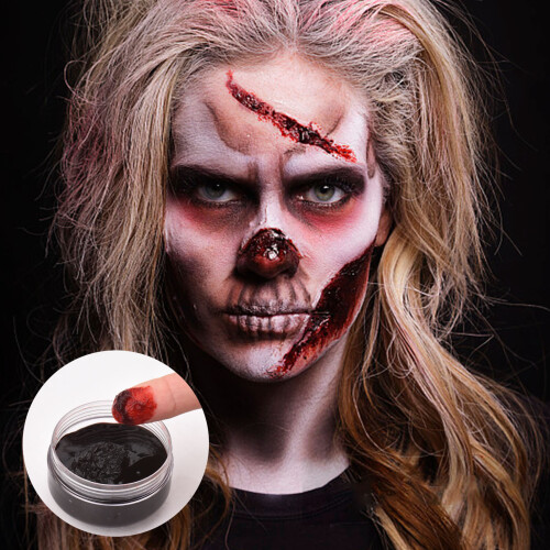 Halloween Make-up geronnenes Blutgel Kunstblut