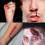 Halloween Make-up geronnenes Blutgel Kunstblut 2