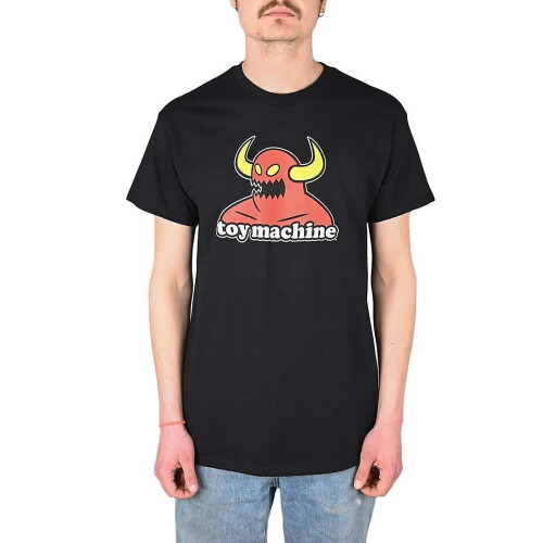 (XL,Black)Toy Machine Monster S/S T-Shirt - Black