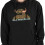 (L,Black)Toy Machine Furry Monster Pullover Hoodie - Black 2