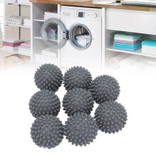 8PCS Kleidung Trocknen Ball Silikon Reusable
