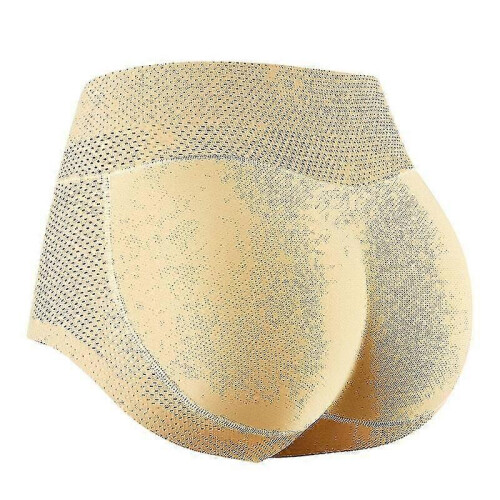 (S,Beige)Women's Butt Hip Shaper Underwear