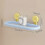 (Double Layer, Cream) No Drill Suction Cup Shower Caddy For Bathroom Space-Saving Versatile Storage for Living Room 5