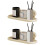 (Double Layer, Cream) No Drill Suction Cup Shower Caddy For Bathroom Space-Saving Versatile Storage for Living Room 1
