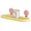 (Single Tier, Mango yellow) No Drill Suction Cup Shower Caddy For Bathroom Space-Saving Versatile Storage for Living Room 1