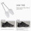 10 Pairs Plastic Shoe Tree Stretcher Shaper for Men (White) 3