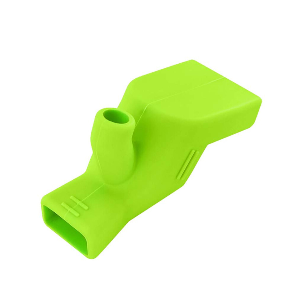 Faucet Extender For Kids Silicone Hand Sink Baby Bathroom Compatible With Standard Faucets Green One Size