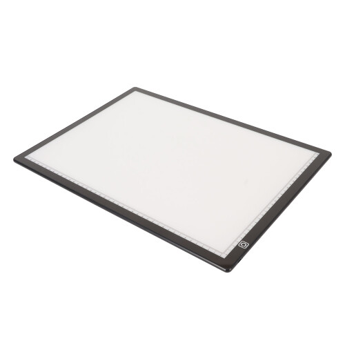 Lichtpad A3, stufenloses Dimmen, 12000 K, LED, 2
