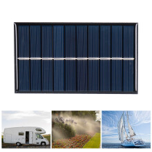 Lightweight 1.2W 5V Solar Charge Panel for Airplanes & Vehicles