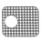 (Style Two, Gray) Silicone Sink Protector Foldable Non-Slip Sink Mat Grid Accessory for Kitchen 1