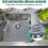 (Style I, Gray) Silicone Sink Protector Foldable Non-Slip Sink Mat Grid Accessory for Kitchen 5
