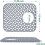 (D, Gray) Silicone Sink Protector Foldable Non-Slip Sink Mat Grid Accessory for Kitchen 2