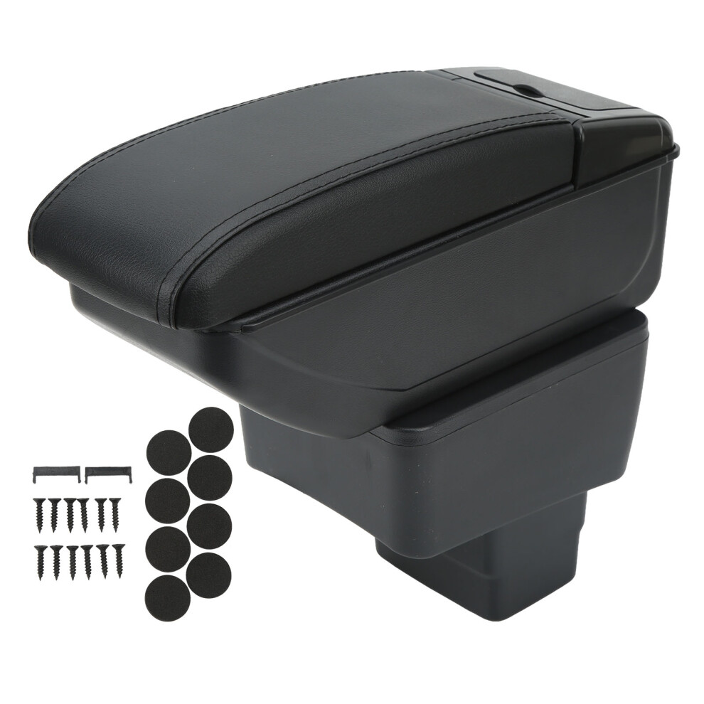 Automotive Armrest For Mazda Cx 3 2015 To 2018, Double Layers Car Armrest Box Interior Front Center Console Styling Storage Container With Mounting 9358999855127
