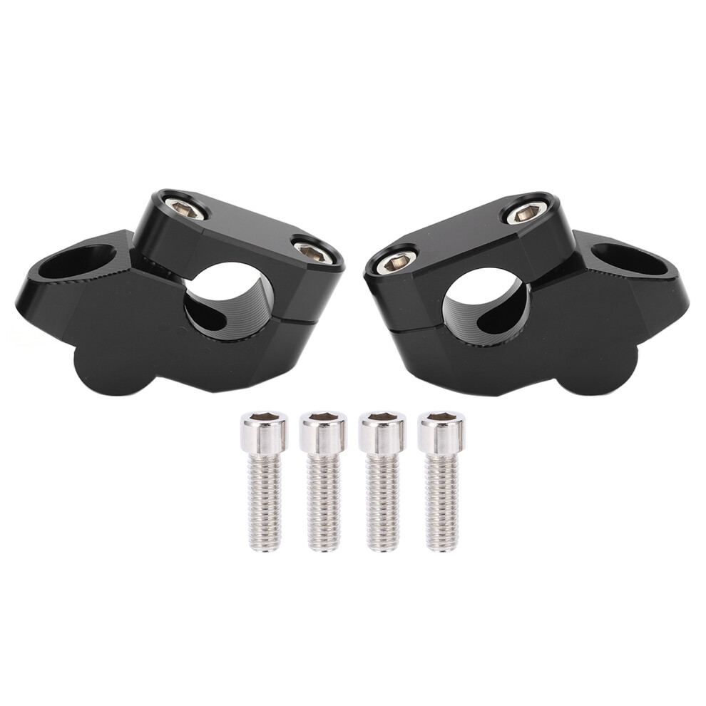 Motorcycle Handlebar Riser Universal Motorcycles Modification Accessories, Handlebars Risers Clamp Adapter For Enhanced Riding Posture, Cnc Aluminum 9358999855677