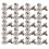 Decorative Rivets for Leather Craft, Solid Brass Material Ball Head Stud Rivets with Screw Back Design for DIY Handbag Belt Wallet Repairs, Secure 5
