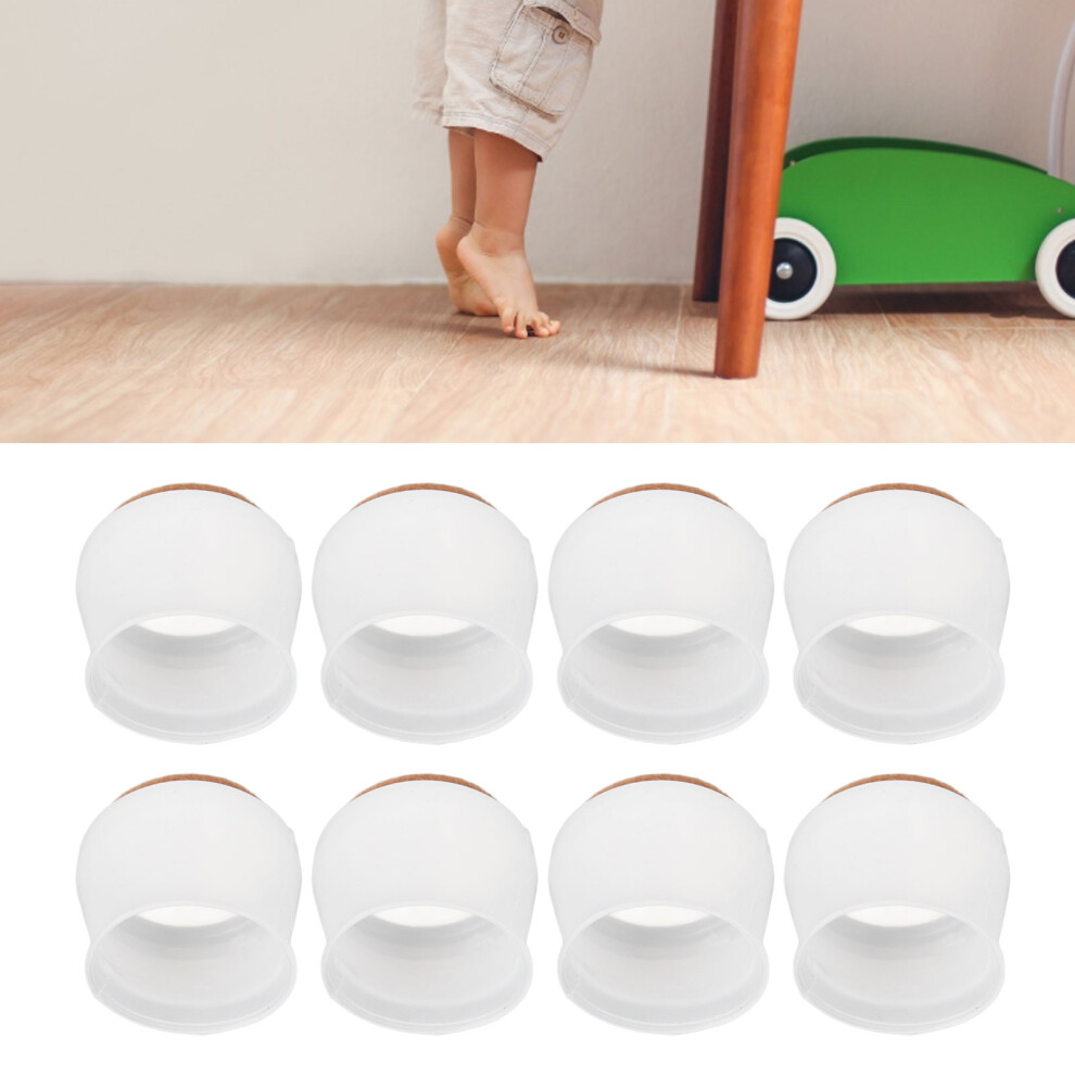 32Pcs Silicone Chair Leg Floor Protectors, Anti-Scratch, Noise-Reducing 4291381839587
