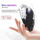 RYRA Rechargeable Wireless Mouse Bluetooth 2.4G Computer Gaming Mouse Mute E-Sports 3