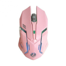 RYRA Rechargeable Wireless Mouse Bluetooth 2.4G Computer Gaming Mouse Mute E-Sports