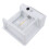 Waterproof Solar Sensor Motion Wall Light 600LM White 1200mAh Battery 7