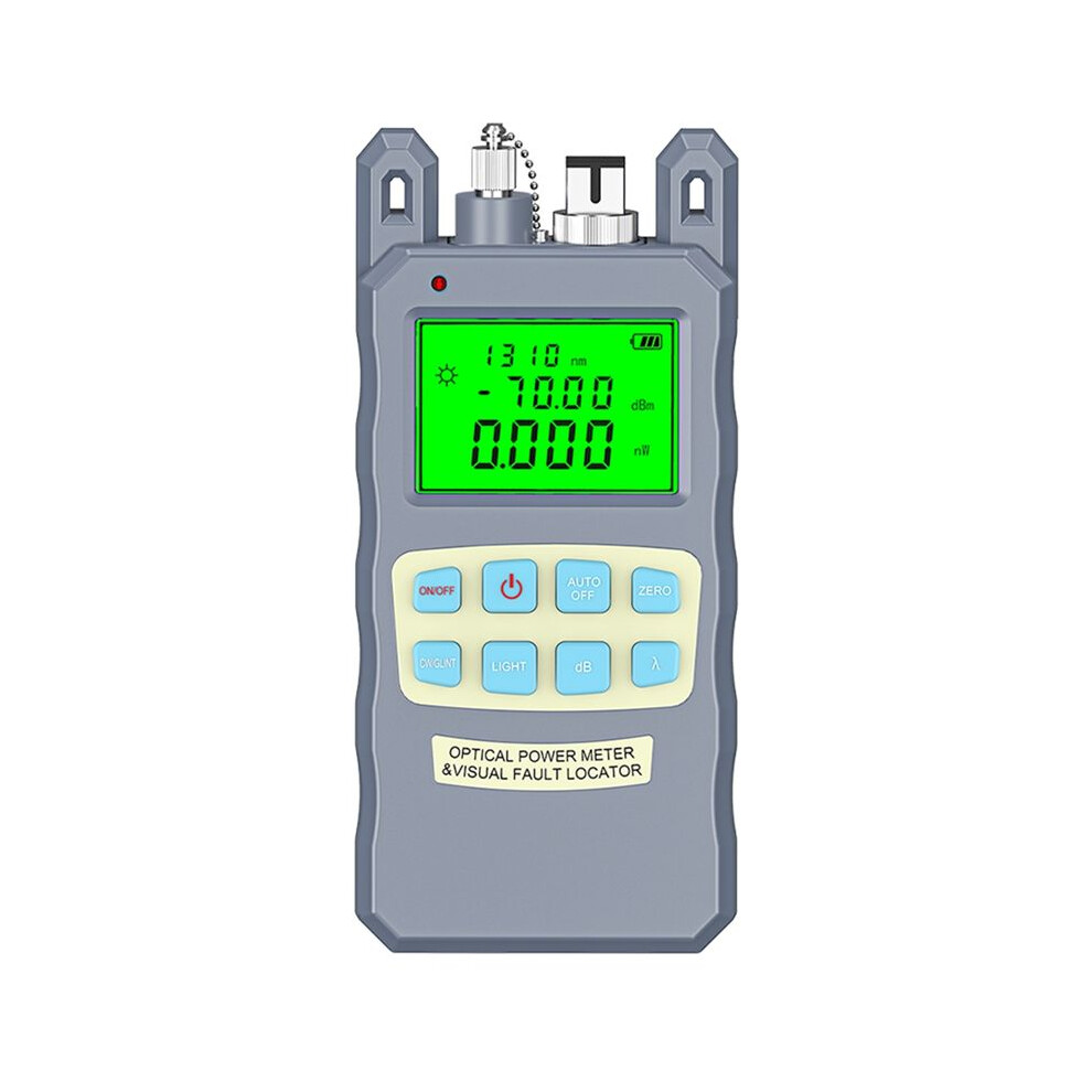 All-In-One Optical Power Meter Fiber Optic Tester With 30Mw Visual Fault Locator 30Km Vfl 6031132049968