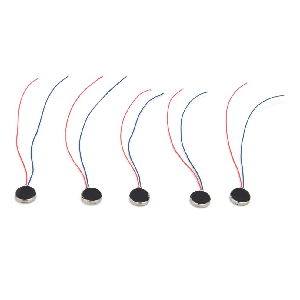 30Pcs Flat Vibration Motor 3V Coin Mini Vibrator For Cellphones Toys Tablets 7891376960844