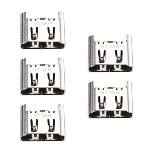 -Compatible Port Replacement Kit for PS4 Console Interface Socket Repair Accessory for Gaming System Maintenance