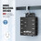 For 8 Way Isolated DMX Splitter LED Lighting Controller 8 Branch Universal Splitter Amplifier 3Pin Outputs EU PLUG 4