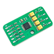 For PCE TurboGrafx-16 Upgraded Board for PC Engine THS7374 RGB AMP Vedio Amplifier Board