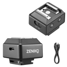 ZENIKO T1 Wireless  Flash Trigger 2.4GHz Wireless Universal Hot Shoe Trigger for  ZV1  Z30  Q3