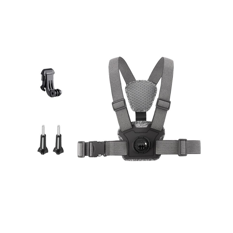 Adjustable Chest Mount Harness Strap For Action Camera Accessories Combo C 6032200214738