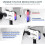 KKCOBVR A2 VR Converter for Quest 1/Quest 2 /Quest Pro and  4 VR Connectivity PC Game Data Transfer Adapter 4