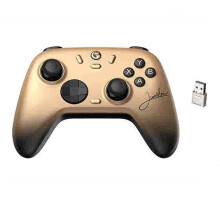 Wireless Game Controller for PC Steam Mode Key Support for 2 Handle C